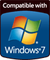 Compatible with Windows 7 -logo