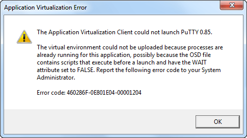 App-V error message -00001204 for pre-streaming script App-V error message -00001204 for pre-streaming script