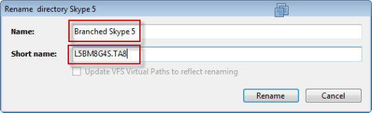 Package branching with AVE, step 2b Package branching with AVE, step 2b