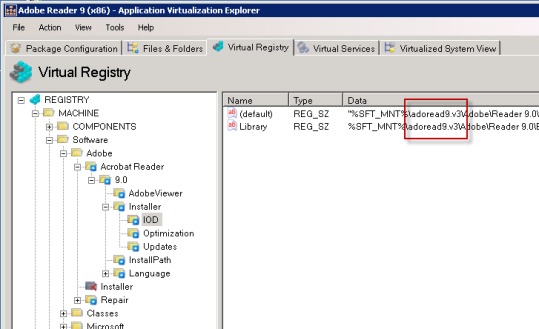 Virtual registry after branching with 4.6 SP1 HF3 (AVE) Virtual registry after branching with 4.6 SP1 HF3 (AVE)
