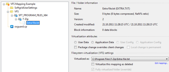 Single file package, merged