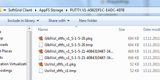 Machine -specific PKG files