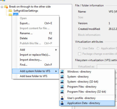 Add new system folder into empty package in AVE Add new system folder into empty package in AVE