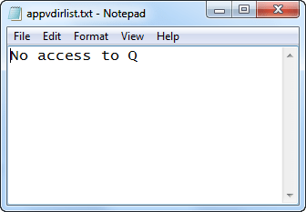 Service has no access to Q: drive Service has no access to Q: drive